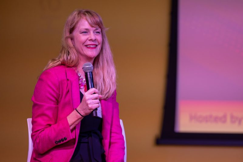 Virginia Tech Vice President for Innovation and Partnerships Brandy Salmon.